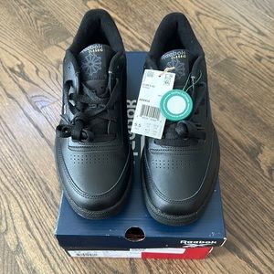 Men’s black Reebok shoes
